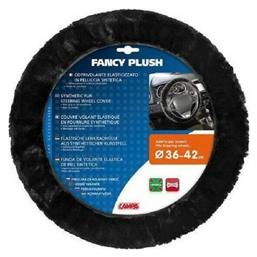 Κάλυμμα Τιμονιού Αυτοκινήτου Fancy Flush με Διάμετρο 36-42εκ. Συνθετικό Lampa