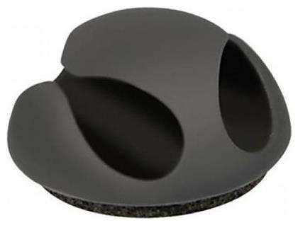 L7003.6 Clips Οργάνωσης Καλωδίων 6τμχ Μαύρο Lampa