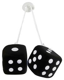 Lucky Vegas Διακοσμητικά Ζάρια Μαύρα Lampa