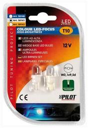 T10 Colour Led White 12V 2τμχ Lampa