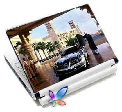 Benz αυτοκόλλητο για Laptop 12.4'' Πολύχρωμο Lamtech