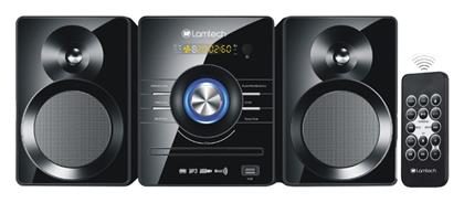 Ηχοσύστημα 2.0 LAM112532 50W με CD / DVD Player και Bluetooth Μαύρο Lamtech