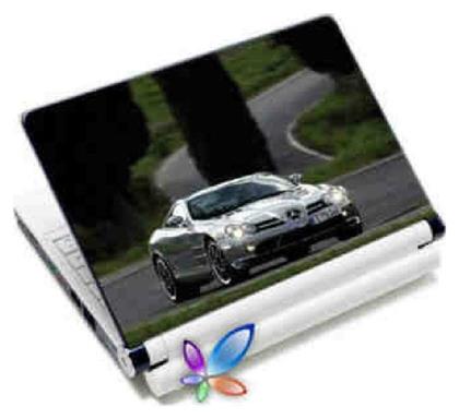Mercedes On The Road αυτοκόλλητο για Laptop 12.4'' Πολύχρωμο Lamtech