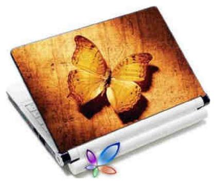 Πορτοκάλια αυτοκόλλητο για Laptop 12.4'' Πορτοκαλί Lamtech