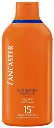 Sun Beauty SPF15 Αντηλιακή Λοσιόν Lancaster