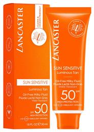Sun Sensitive Luminus Tan SPF50 Αντηλιακή Λοσιόν Lancaster