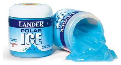 Polar Ice Gel Γέλη Κρυοθεραπείας για Μυϊκούς Πόνους & Αρθρώσεις 227gr Lander