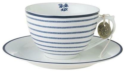 Blueprint Φλιτζάνι Cappuccino από Πορσελάνη Candy Stripe 260ml Laura Ashley