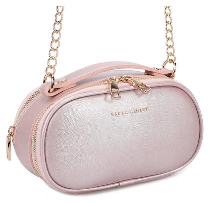 Lyle Γυναικεία Τσάντα Χιαστί Ροζ Χρυσή Laura Ashley