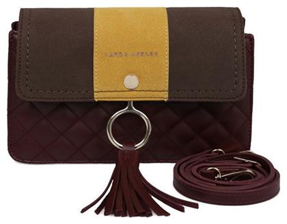 Monza Γυναικεία Τσάντα Χιαστί σε Μπορντό χρώμα Laura Ashley