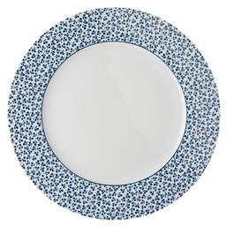 Πιάτο Ρηχό Blueprints Floris Στρογγυλό 26cm Laura Ashley