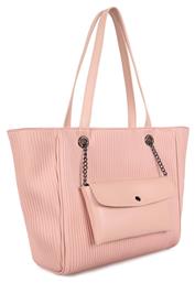 Relief Stick Γυναικεία Τσάντα Shopper 'Ωμου Ροζ Laura Ashley