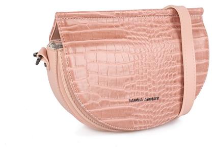 Tarlton Croco Γυναικεία Τσάντα Χιαστί Ροζ Laura Ashley