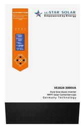 LC-Star Solar 338006 Inverter Καθαρού Ημιτόνου 3000W 24V - LC Star Solar