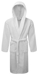 Μπουρνούζι με Κουκούλα White 400gr/m² 17-221-0009 Le Blanc
