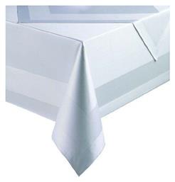 Καρέ Τραπεζομάντηλο Βαμβακερό Satin Band Line White 53x53εκ. Le Blanc