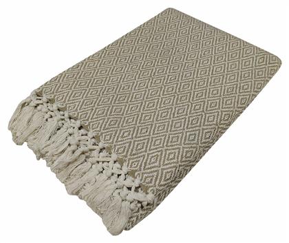 Ριχτάρι Διθέσιου Καναπέ Diamond 190x250εκ. Μπεζ Le Blanc