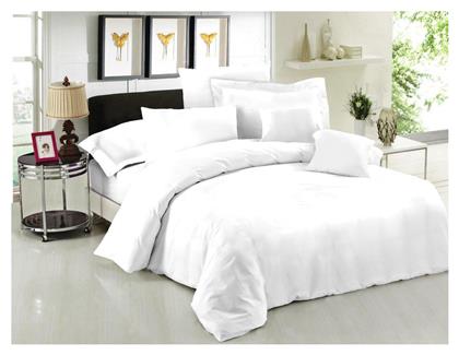 Σεντόνι Υπέρδιπλο με Λάστιχο 160x200x35 White Le Blanc