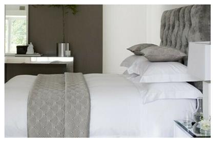Σεντόνι Ξενοδοχείου Λευκό King Size 240x280 Βαμβακερό Le Blanc