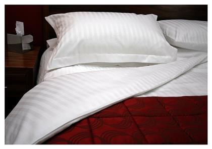 Σεντόνι Ξενοδοχείου Λευκό King Size 280x285εκ. Βαμβακερό Le Blanc