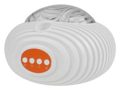 Led Παιδικό Φωτιστικό Projector Mary's UFO με Προβολή Αστεριών Λευκό 15x14.5x10.4εκ.