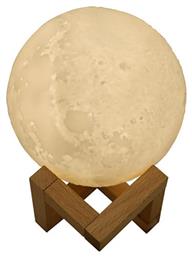 Led Συσκευή Αρωματοθεραπείας Υπερήχων MX-08 Lamp Humidifier με Χρονοδιακόπτη Λευκή 880ml