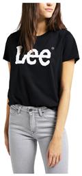 Γυναικείο T-shirt Μαύρο με Στάμπα Lee