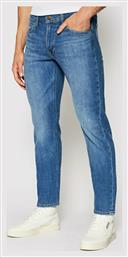 Zip Fly Ανδρικό Παντελόνι Τζιν Ελαστικό Regular Fit Straight Lee