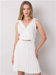 ΛΕΥΚΟ ΠΛΙΣΕ ΜΙΝΙ ΦΟΡΕΜΑ - 2183186 από το Style Icon Boutique