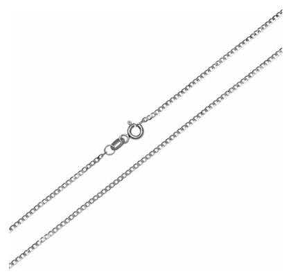 Λευκόχρυση Αλυσίδα Λαιμού 14K - Kosmima24