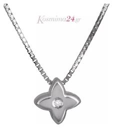 Λευκόχρυσος Σταυρός 18Κ - Kosmima24