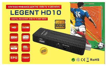 Ψηφιακός Δέκτης Mpeg-4 SD (480p) Σύνδεσεις HDMI / USB Legent