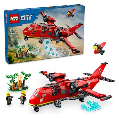 City Fire Rescue Plane για 6+ Ετών Lego