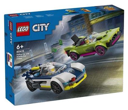 City Police Car And Muscle Car Chase για 6+ Ετών Lego