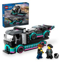 City Race Car And Car Carrier Truck για 6+ Ετών Lego