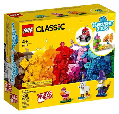 Classic Creative Transparent Bricks για 4+ Ετών Lego
