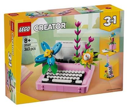 Creator Typewriter with Flowers για 8+ Ετών 363τμχ Lego