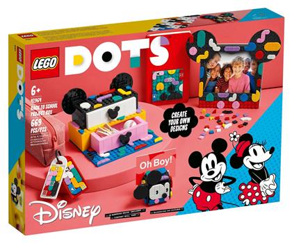 Dots Mickey & Minnie Mouse Back To School Project Box για 6+ Ετών Lego