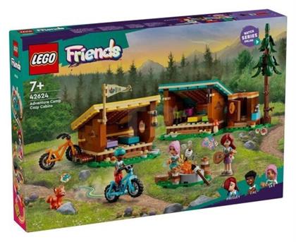 Friends Adventure Camp Cozy Cabins για 7+ Ετών 437τμχ Lego