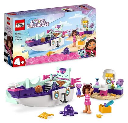 Gabby's Dollhouse Gabby & MerCat's Ship & Spa για 4+ Ετών Lego