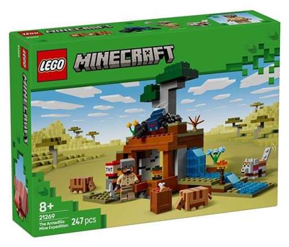LEGO Minecraft The Armadillo Mine Expedition για 8+ Ετών 247τμχ - Lego