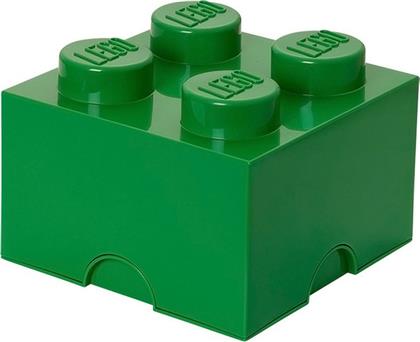 Lego Παιδικό Κουτί Αποθήκευσης από Πλαστικό 4-Stud Πράσινο 25x25x18cm