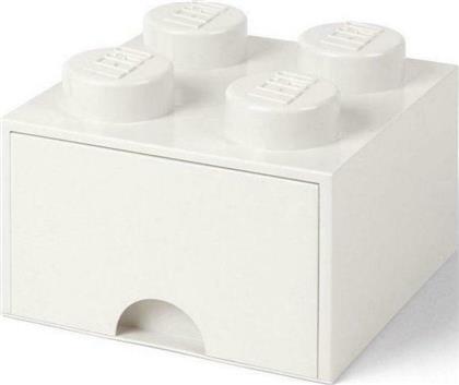 Lego Παιδικό Κουτί Αποθήκευσης από Πλαστικό Storage Desk Drawer Λευκό
