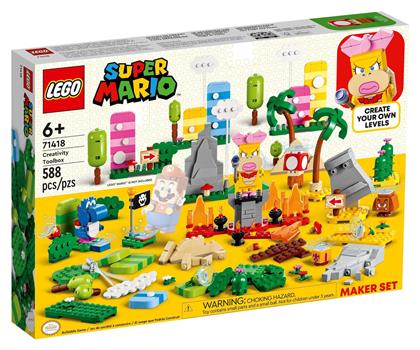 Super Mario Creativity Toolbox Maker Set για 6+ Ετών Lego