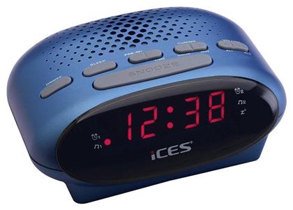 ICR-210 Blue Επιτραπέζιο Ψηφιακό Ρολόι με Ξυπνητήρι & Ραδιόφωνο ICR210 Lenco