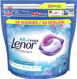 Lenor Απορρυπαντικό All In One Spring Awakening για Χρωματιστά Ρούχα 45 Μεζούρες από το e-Fresh