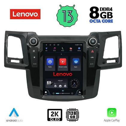 Ηχοσύστημα Αυτοκινήτου 2DIN (Bluetooth/USB/AUX/WiFi/GPS/Apple-Carplay/Android-Auto) με Οθόνη Αφής 9.7'' Lenovo