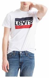 Levi's Sportswear T-shirt White - Levis από το Altershops