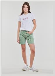 Levi's 501 Γυναικεία Τζιν Βερμούδα σε Πράσινο χρώμα - Levis
