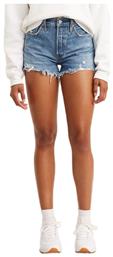 Levi's 501 Γυναικείο Τζιν Ψηλόμεσο Σορτς Μπλε - Levis